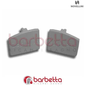 CONFEZIONE TAPPI FERMA MAGNETE YOUNG R G F LINEA 2B 2 IN FINITURA BIANCO RICAMBIO NOVELLINI R05YOMO1-A