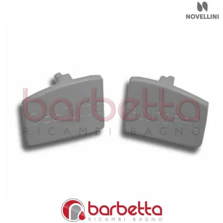 CONFEZIONE TAPPI FERMA MAGNETE YOUNG R G F LINEA 2B 2 IN FINITURA BIANCO RICAMBIO NOVELLINI R05YOMO1-A