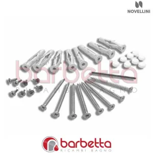 CONFEZIONE MONTAGGIO YOUNG 1B IN FINITURA PLATINUM RICAMBIO NOVELLINI R01YOU1B-67