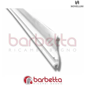 CONFEZIONE GUARNIZIONE VERTICALE ANTA STAR IN FINITURA NERO RICAMBIO NOVELLINI R50STRO1-12