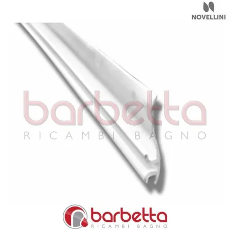 CONFEZIONE GUARNIZIONE VERTICALE ANTA STAR IN FINITURA NERO RICAMBIO NOVELLINI R50STRO1-12