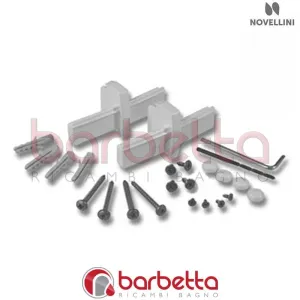 CONFEZIONE MONTAGGIO STAR MODELLO R IN FINITURA GRIGIO RICAMBIO NOVELLINI R11HAR-10
