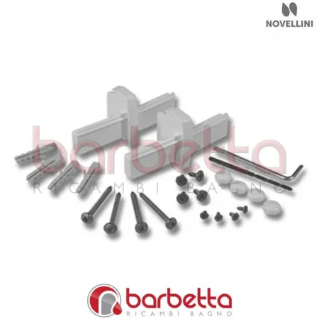 CONFEZIONE MONTAGGIO STAR MODELLO R IN FINITURA GRIGIO RICAMBIO NOVELLINI R11HAR-10