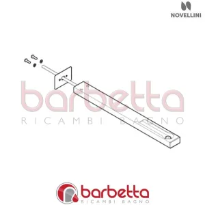 BRACCIO REGGI SOFFIONE LINE RICAMBIO NOVELLINI SUPSOFLIN12-K