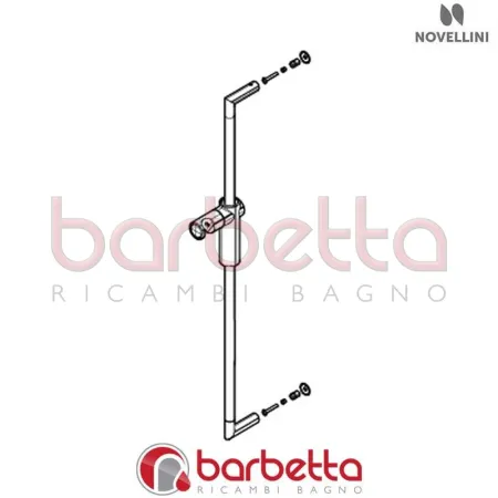 SALISCENDI CORSOIO VERTICALE RICAMBIO NOVELLINI SALISDRESS12-K