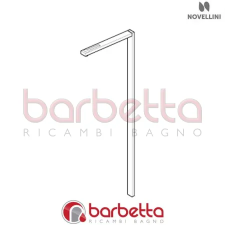 BRACCIO REGGI SOFFIONE COLONNA SINT RICAMBIO NOVELLINI SUPSOFSIN-K
