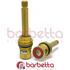 VITONI 1/2"CERAMICI 180° FIL.SUP. 24x1-BRC. 9x20 P/RUB. CRISTINA-SINISTRI
