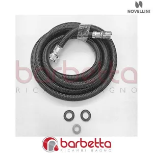 FLESSIBILE 1 2F 3/8M RUBINETTERIA VASCA SENSE CM 19 RICAMBIO NOVELLINI FLESRUBSEN