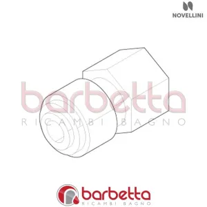 RACCORDO ATTACCO DISINFEZIONE VASCA RICAMBIO NOVELLINI R90RACDISVA