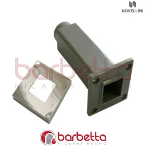 GHIERA+CORPO PORTADOCCETTA RUBINETTERIA VASCA NOVELLINI RICAMBIO NOVELLINI SUPDOCVAQNO-K