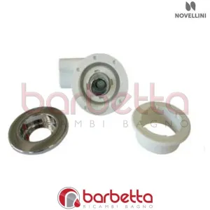 CONFEZIONE BOCCHETTA CHIUSA SX WHIRLPOOL CALOS RICAMBIO NOVELLINI BOCISVCA1-K