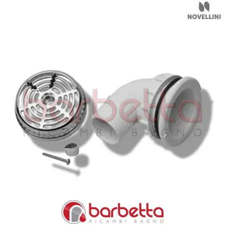 BOCCHETTA DI ASPIRAZIONE COMPLETA RICAMBIO NOVELLINI BOCASPN-CR40