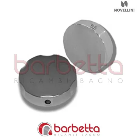 MANOPOLA TAPPO SALTARELLO IN FINITURA CROMO RICAMBIO NOVELLINI MANSCSE2-K