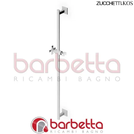 ASTA MURALE SINGOLA CON BARRA BELLAGIO ZUCCHETTI Z93125