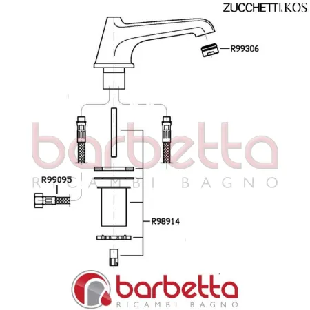 BOCCA LAVABO AGORA' ZUCCHETTI R97209
