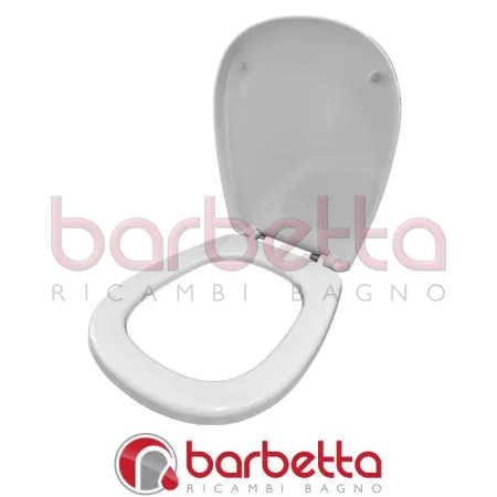 SEDILE COPRIWATER COMPATIBILE GLOBO AFFETTO BIANCO