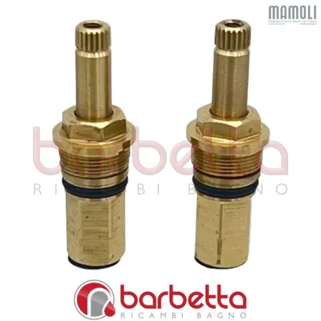 COPPIA VITONI COMPLETI RICAMBIO MAMOLI 1D