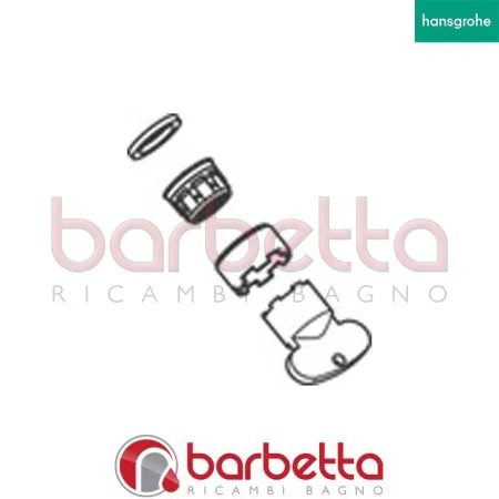 ROMPIGETTO M24X1 (5L/MIN) RICAMBIO HANSGROHE 92386140