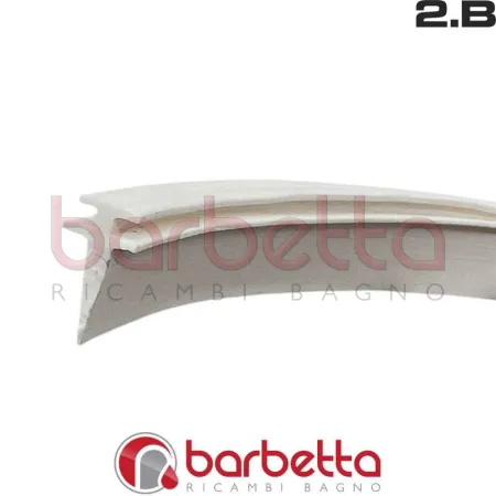 GUARNIZIONE BIANCA INFERIORE SUPERIORE RICAMBIO 2B GBS49