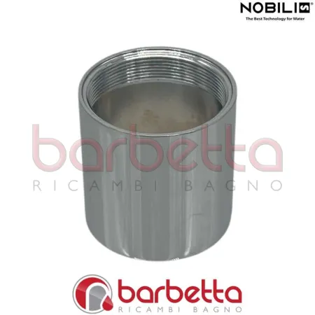 RICAMBIO ANELLO TONDO PER INCASSO MONOCOMANDO CROMO NOBILI RAN227/89CR
