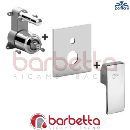 SET ESTERNO INCASSO DOCCIA RICAMBIO PAFFONI LESBOX015CR