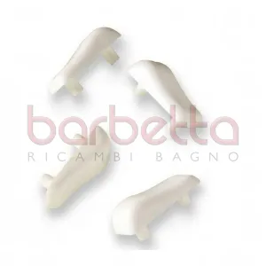 PARACOLPI PER SEDILI WC MOD. CLODIA DUE PERNI