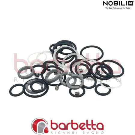 RICAMBIO SACCHETTINO GUARNIZIONI, GRANI, TAPPINI PER LAVELLO CUCINA CROMO NOBILI RSA229/48CR