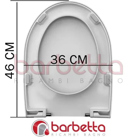 SEDILE COPRIWATER TERMOINDURENTE COMPATIBILE BULL ESEDRA TER00024