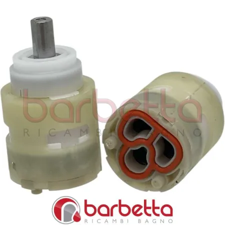 CARTUCCIA DEVIATRICE D.25 A DUE VIE CON CHIUSURA ASTA TONDA ST300B0121