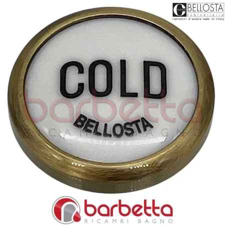 PLACCHETTA PORCELLANA COLD C Ø26 RICAMBIO BELLOSTA 05-084028
