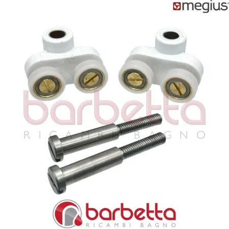 COPPIA RUOTE RICAMBIO MEGIUS A20009/1
