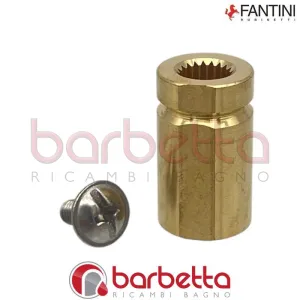 ADATTATORE CON VITE M4X8 PER RUBINETTO ARRESTO MILANO FANTINI 90009659