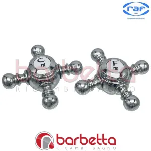 COPPIA MANIGLIE RICAMBIO RAF X405N