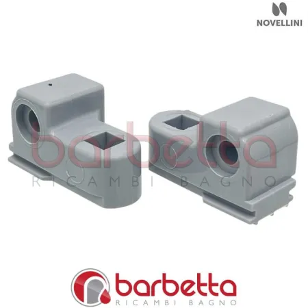 CONFEZIONE BLOCCO CERNIERA TELAIO LUNES STAR S IN FINITURA CROMO RICAMBIO NOVELLINI R02LSSO1-K