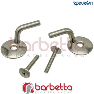 KIT CERNIERA INOX PER SEDILE STARCK 3 DURAVIT 0061121000