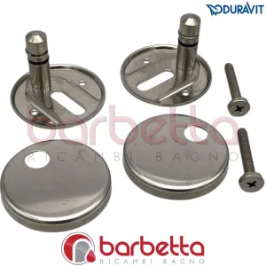 FISSAGGIO CERNIERE SEDILE RALLENTATO DURAVIT 0061381000