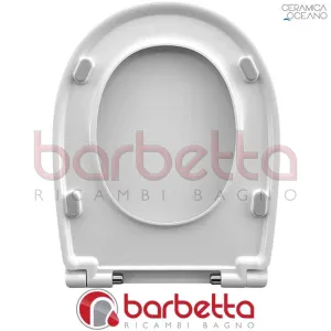 SEDILE COPRIWATER PERLA OVALE DIAMANTE CERAMICHE OCEANO CWDSCSLIM