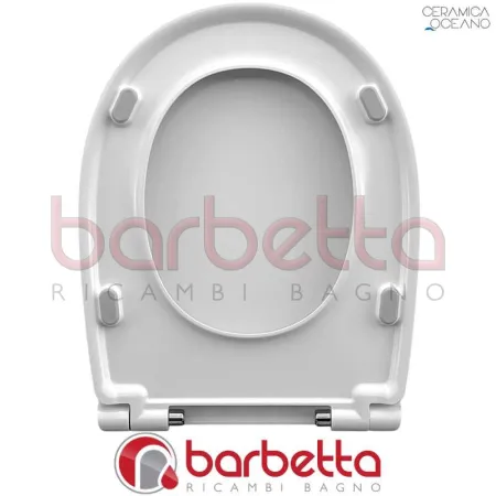 SEDILE COPRIWATER PERLA OVALE DIAMANTE CERAMICHE OCEANO CWDSCSLIM