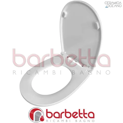 SEDILE COPRIWATER PERLA OVALE DIAMANTE CERAMICHE OCEANO CWDSCSLIM