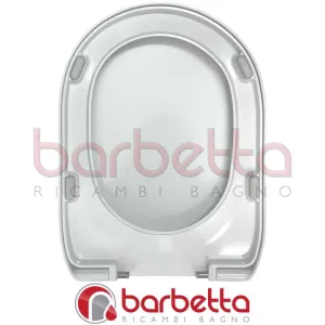SEDILE COPRIWATER TERMOINDURENTE COMPATIBILE GALASSIA M2 PER VASO 50 BIANCO