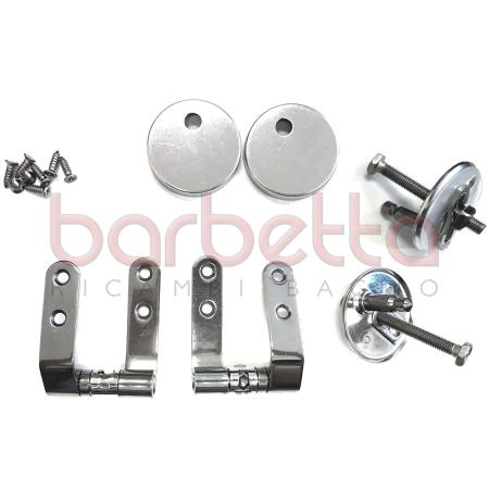 SET CERNIERE PER SEDILE COPRIWATER SERIE LIUTO RICAMBIO IDEAL STANDARD T2063BJ