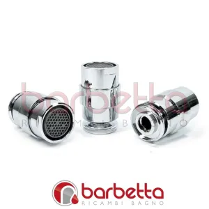 MINIAERATORE FILTRO ROMPIGETTO CON SNODO MASCHIO 18X1 CROMATOCON SNODO