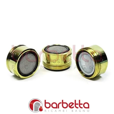 AERATORE FILTRO ROMPIGETTO MASCHIO 24X1 OTTONATO