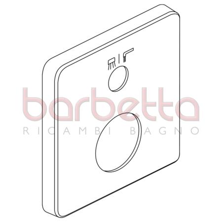 PIASTRA RICAMBIO IDEAL STANDARD A962483AA