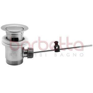 PILETTA DI SCARICO IN METALLO CON SALTERELLO 1 1/4 MAMOLI 10011