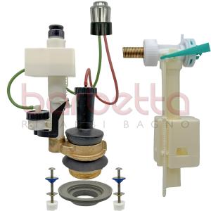 BATTERIE DI SCARICO DOPPIO FLUSSO UNIDUAL TREMOLADA 152.212.81