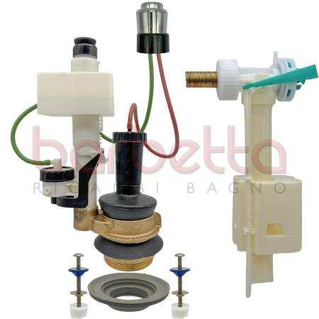 BATTERIE DI SCARICO DOPPIO FLUSSO UNIDUAL TREMOLADA 152.212.81