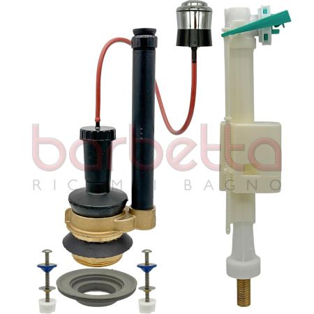 BATTERIA DI SCARICO MONOFLUSSO IN OTTONE PNEO TREMOLADA 150.212.82A