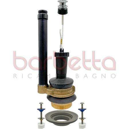 BATTERIA DI SCARICO MONOFLUSSO SEDE OTTONE TIRANTE TREMOLADA 155.212