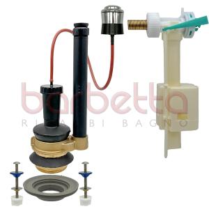 BATTERIA DI SCARICO MONOFLUSSO SEDE OTTONE PNEO TREMOLADA 150.212.81